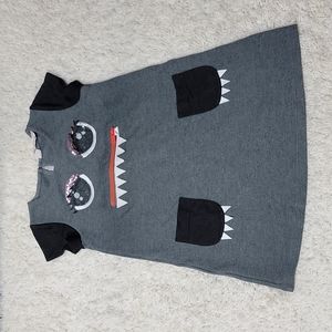 H&M Monster dress, Size 2-4Y
